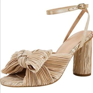 Bow Knot  Open toe Chunky Heel